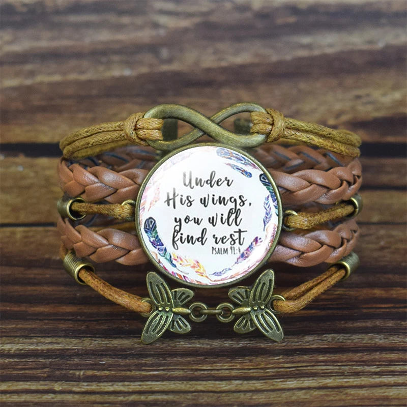 Bible Verse Bracelet – Religious Jewelry for Men & Women - Image 27