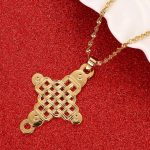 Ethiopian Coptic Cross Pendant – African Orthodox Christian Jewelry from Abyssinia