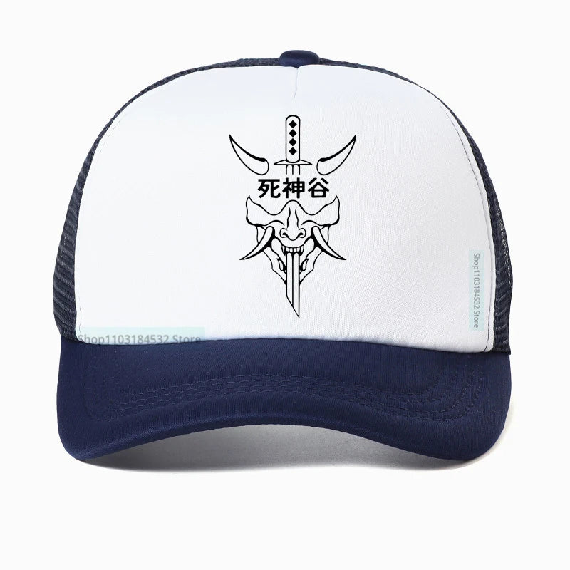 Death God Shinigami Valley Logo Baseball Cap – Adjustable Summer Sports Hat - Image 4