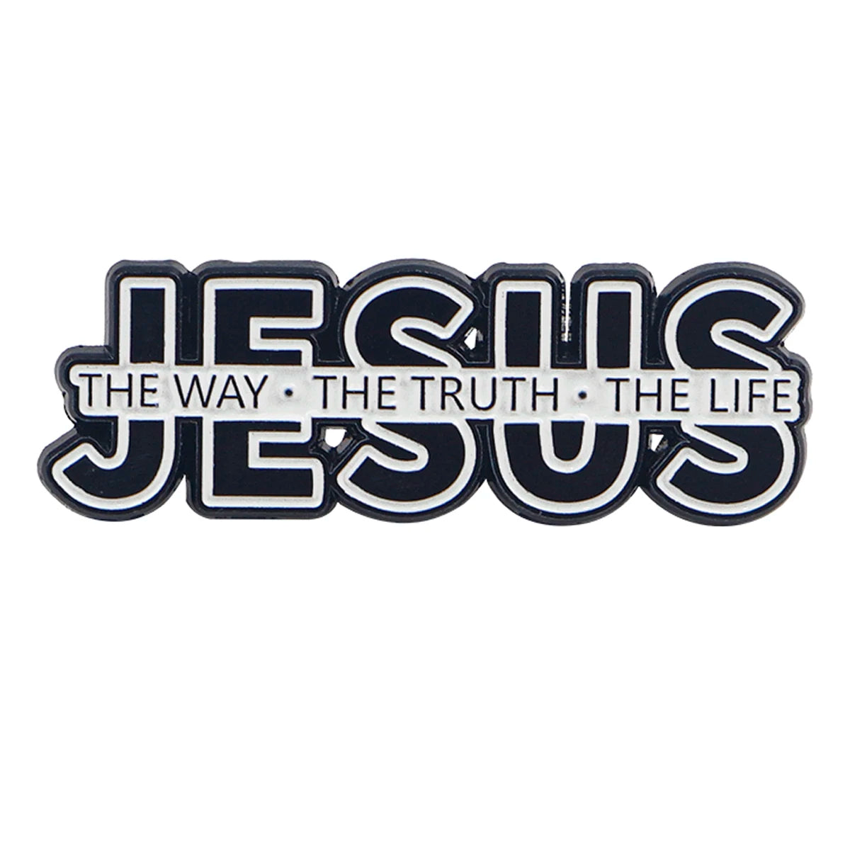 JESUS Way Truth Life Enamel Pin – Christian Lapel Brooch for Backpacks & Clothing - Image 6