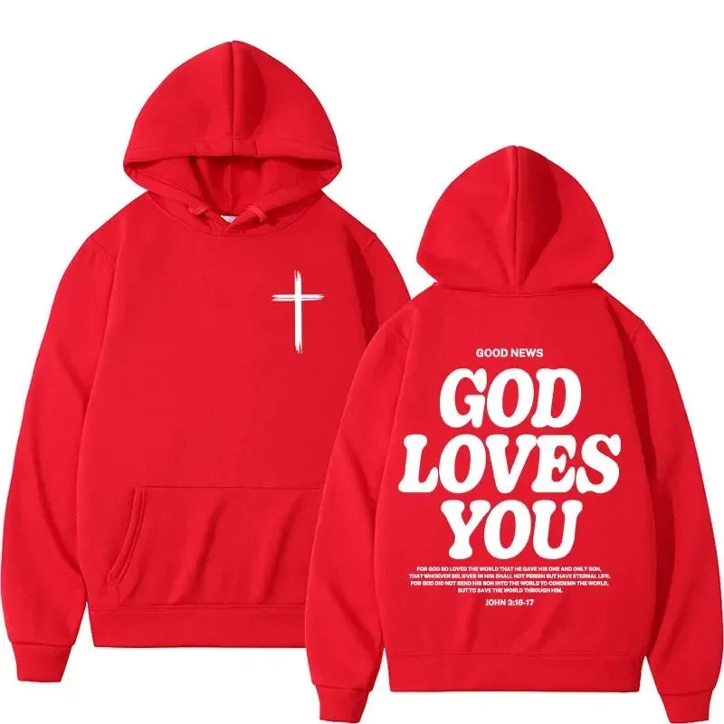 Harajuku Aesthetic Christian Jesus Church Hoodie - Image 2