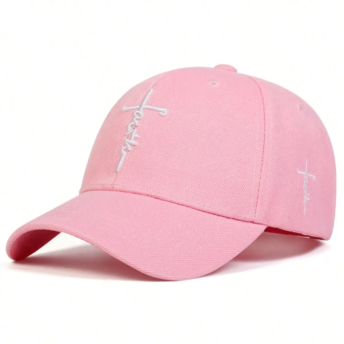 Fashion Faith Embroidery Baseball Cap – Unisex Cotton Snapback Hat - Image 9