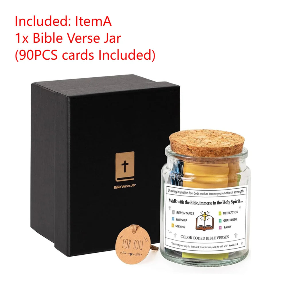 Bible Verse Jar – Spanish & English Scripture Jar for Prayer, Hope & Christian Gifts - Image 13