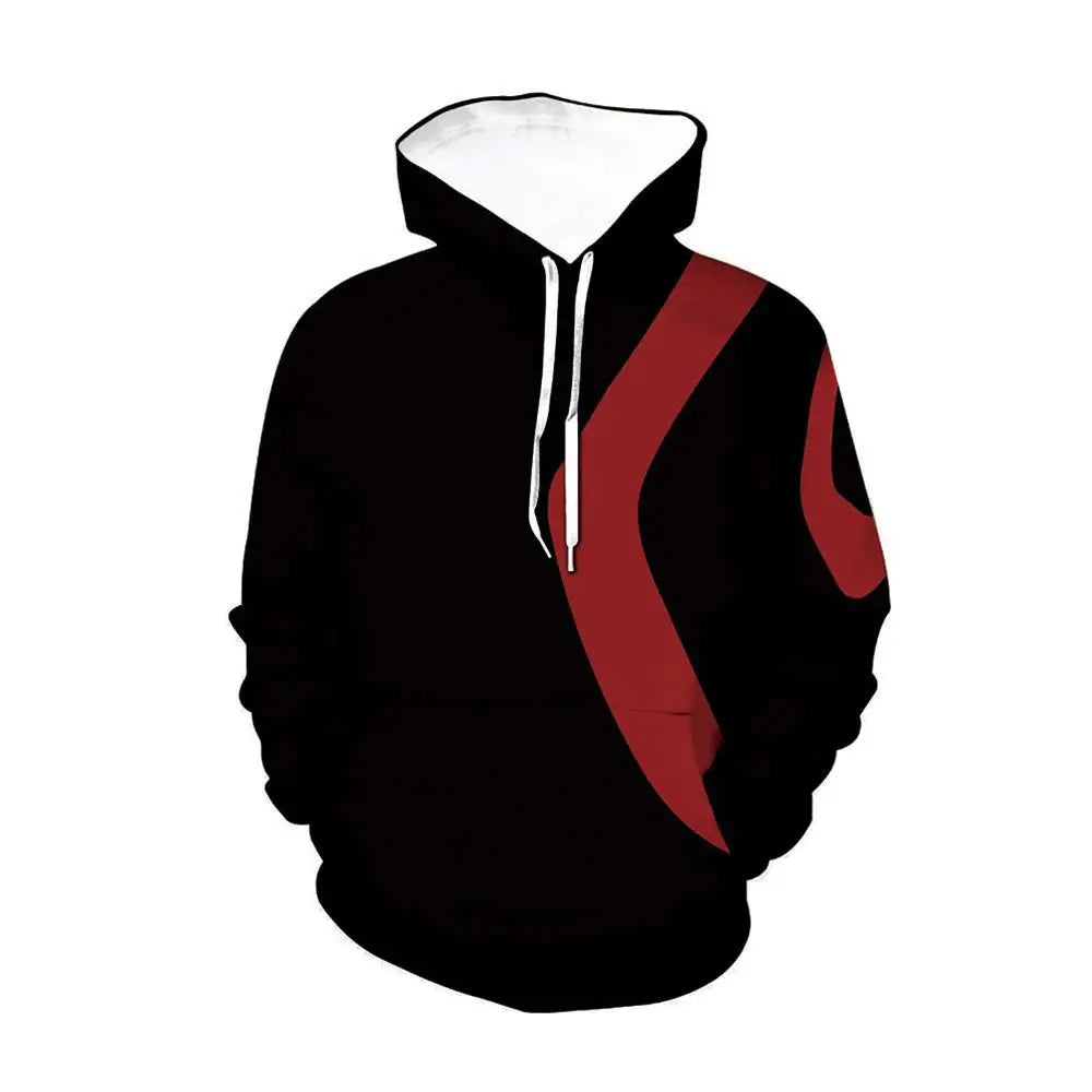 God of War Kratos 3D Print Hoodie – Pullover/Zipper Cosplay Sweatshirt for Gamers - Image 5