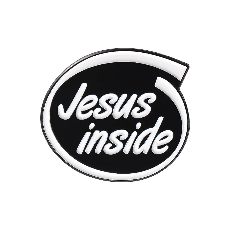 "Girl, Read Your Bible – Jesus Inside" Enamel Pin – Custom Christian Faith Brooch for Women - Image 9