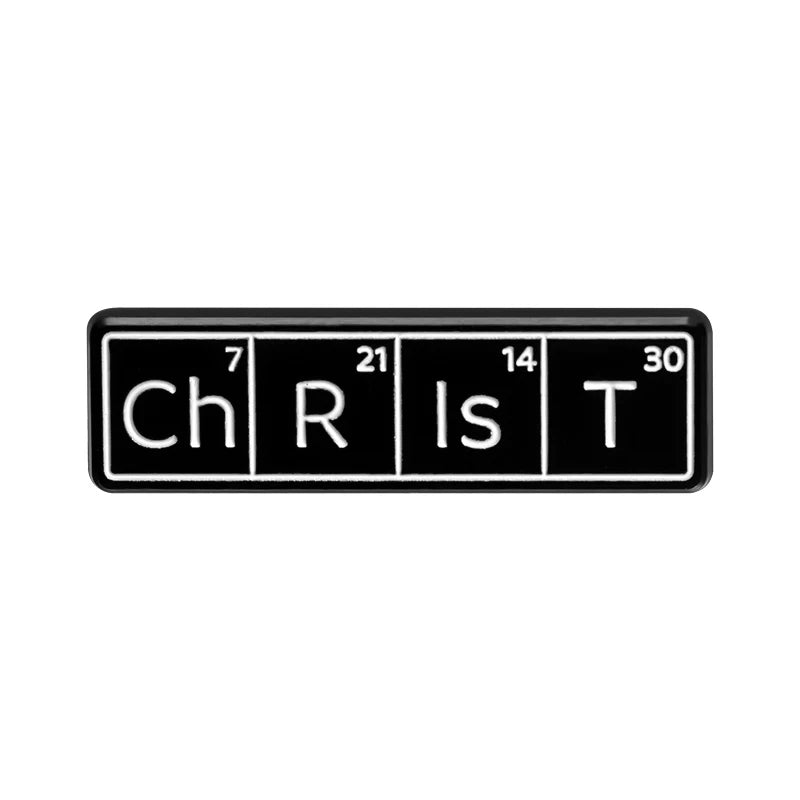 30-Piece Set Jesus Christ Faith Enamel Pins – Wholesale Christian Cartoon Brooches & Lapel Badges - Image 27