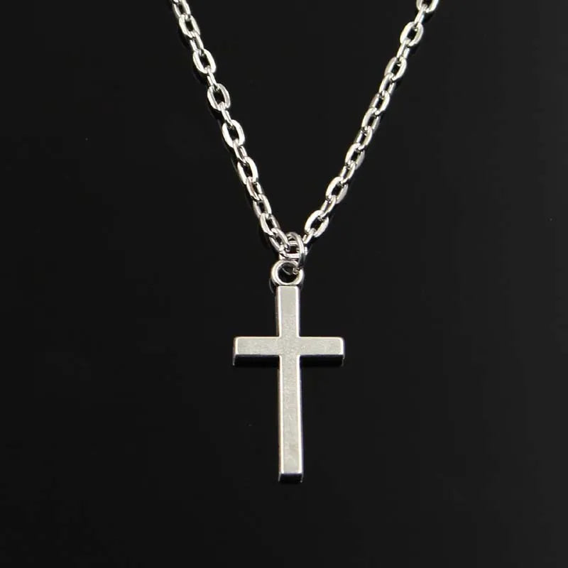 Christian Jesus Cross Necklace – Stainless Steel Chain Choker for Men & Women - Image 4