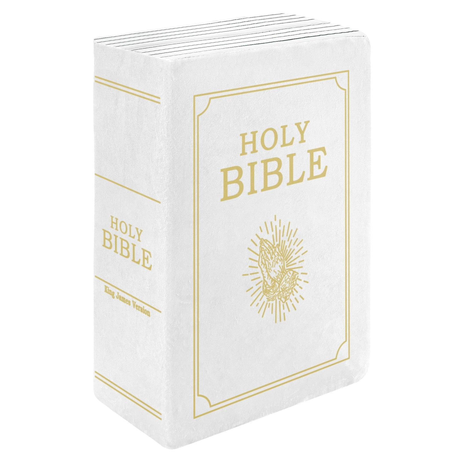 Mark 16 White Bible Memory Foam Pillow - Image 4