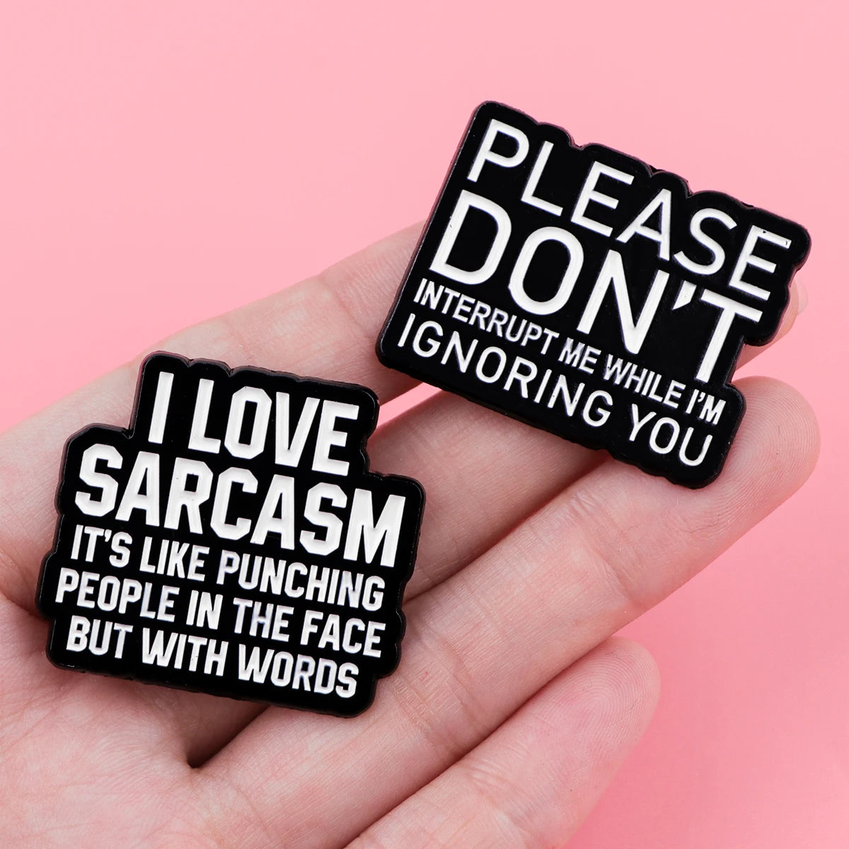 Jesus Enamel Pin – Sarcastic Quote Brooch for Backpacks, Clothing & Gifts - Image 2