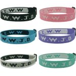 Harong WWJD Adjustable Colorful Bracelets – Inspirational Christian Jewelry for Men & Women