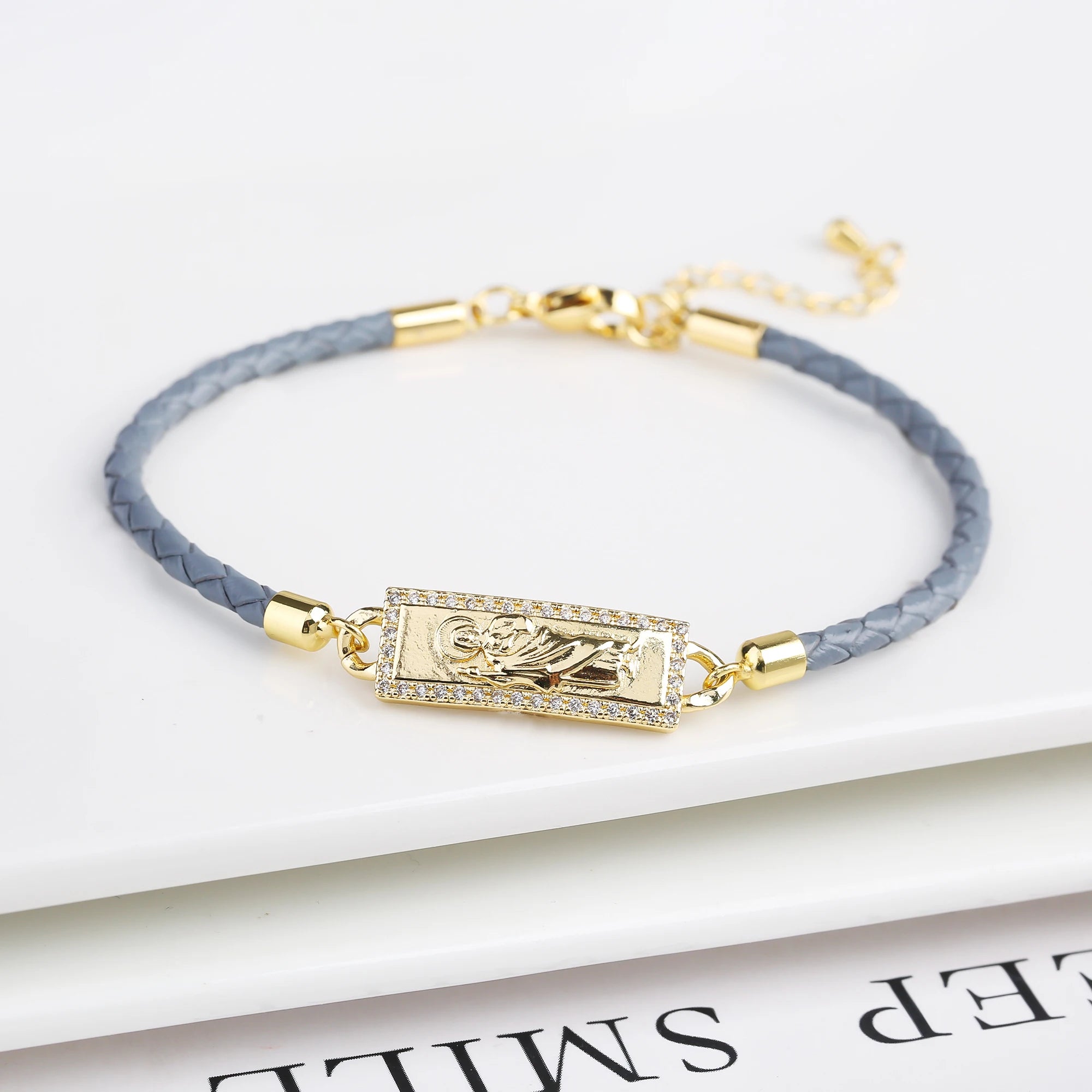 High-Quality St. Jude & Madonna Bracelet – Religious Jewelry Gift for Men & Women - Image 14