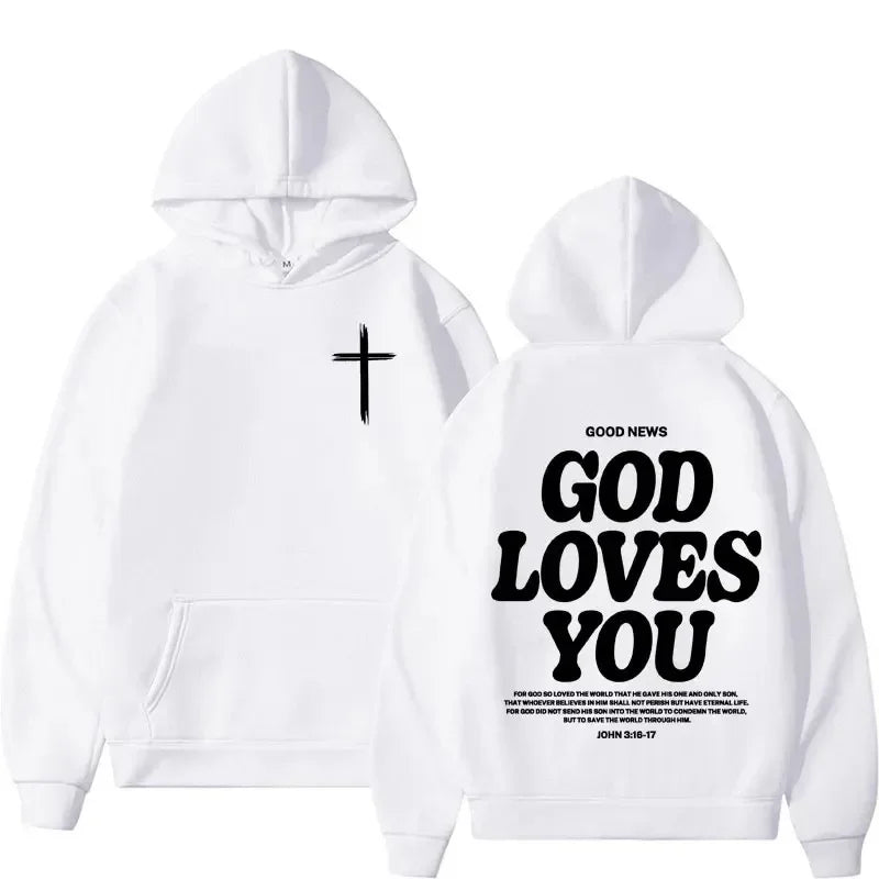 Harajuku Aesthetic Christian Jesus Church Hoodie - Image 3