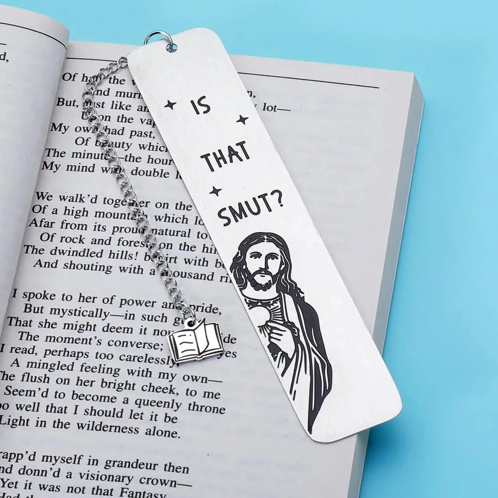 Funny Metal Bookmark with Tassel - Image 3