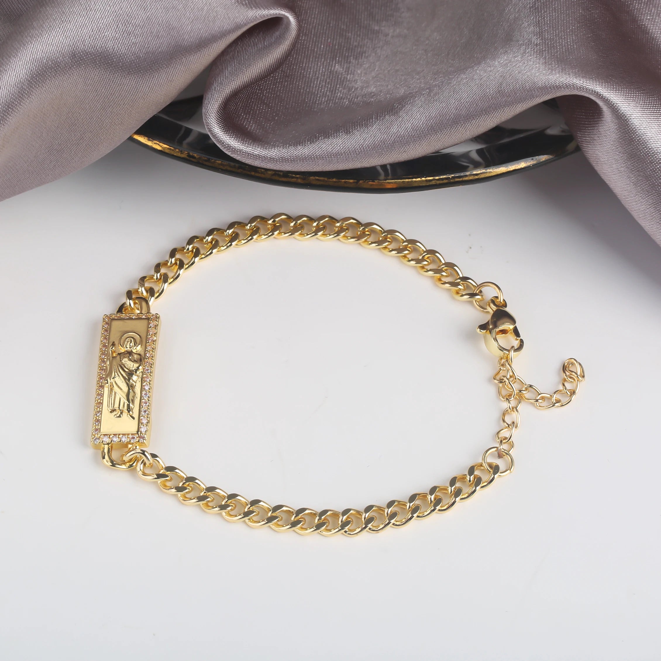 High-Quality St. Jude & Madonna Bracelet – Religious Jewelry Gift for Men & Women - Image 13